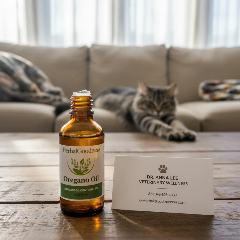 oregano oil safety precautions with cats and dogs