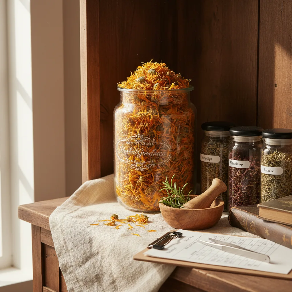 calendula petal texture