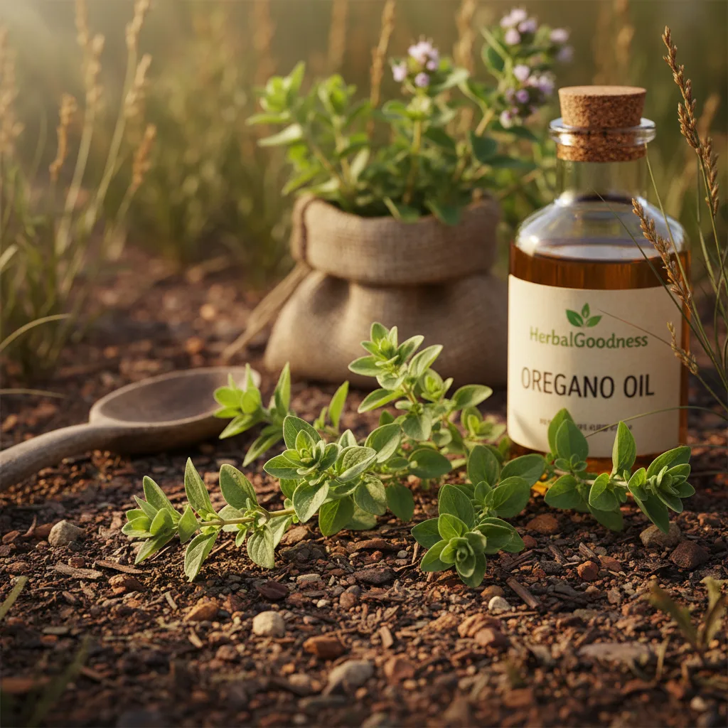 oregano harvest