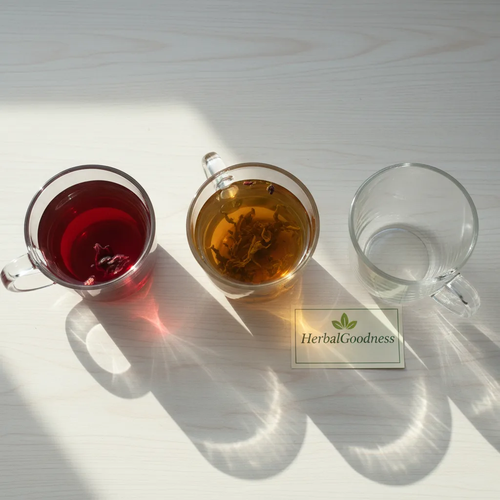 hibiscus tea cup