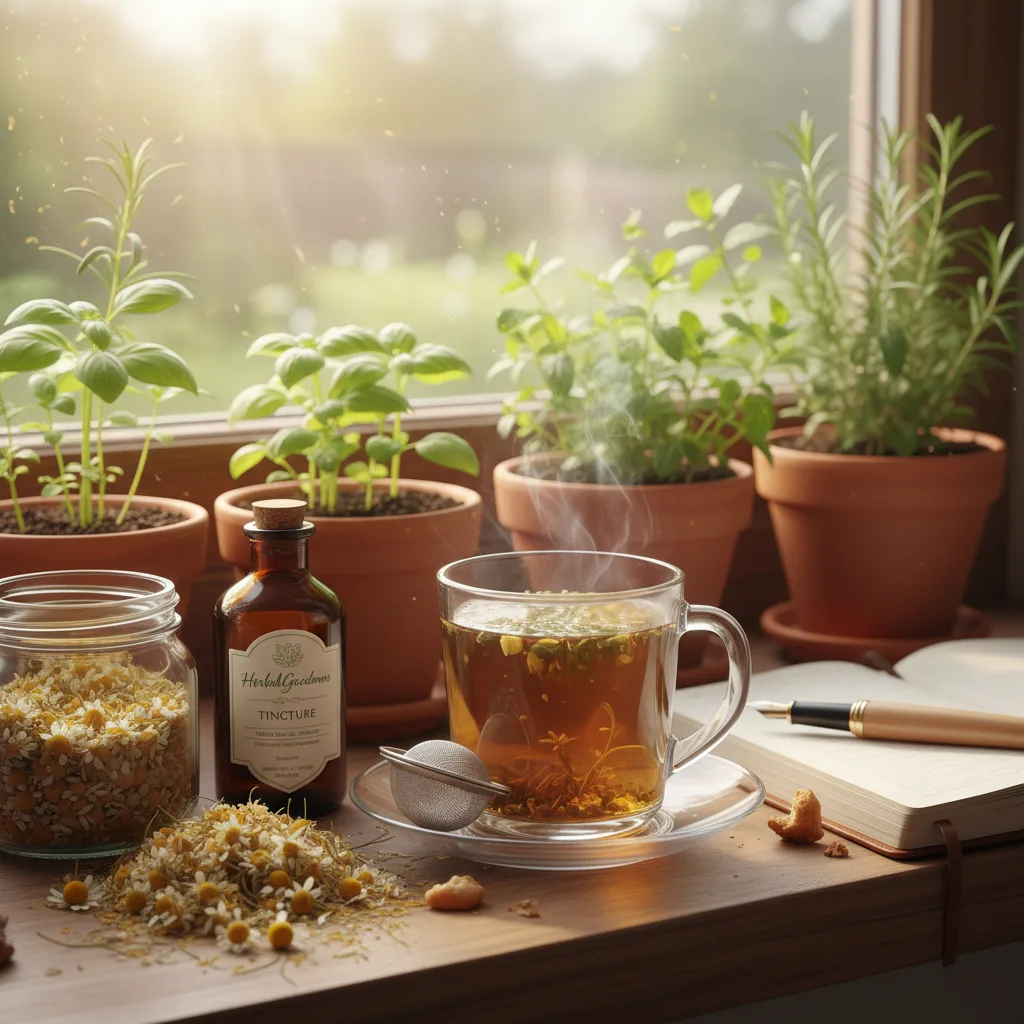 herbal-tea-after-meal-mint-fennel-ginger-chamomile-bitters