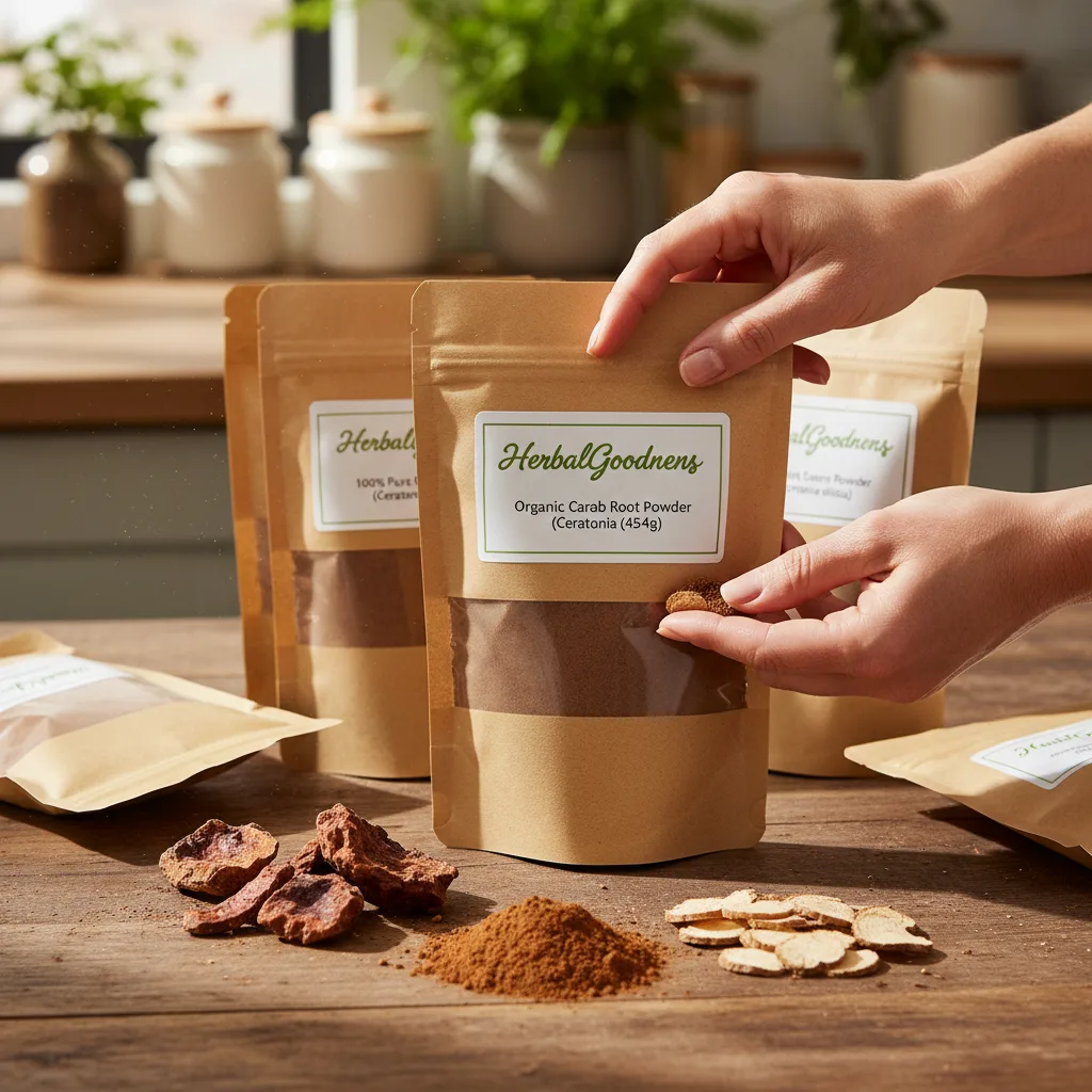herbal powder for recipes and blends