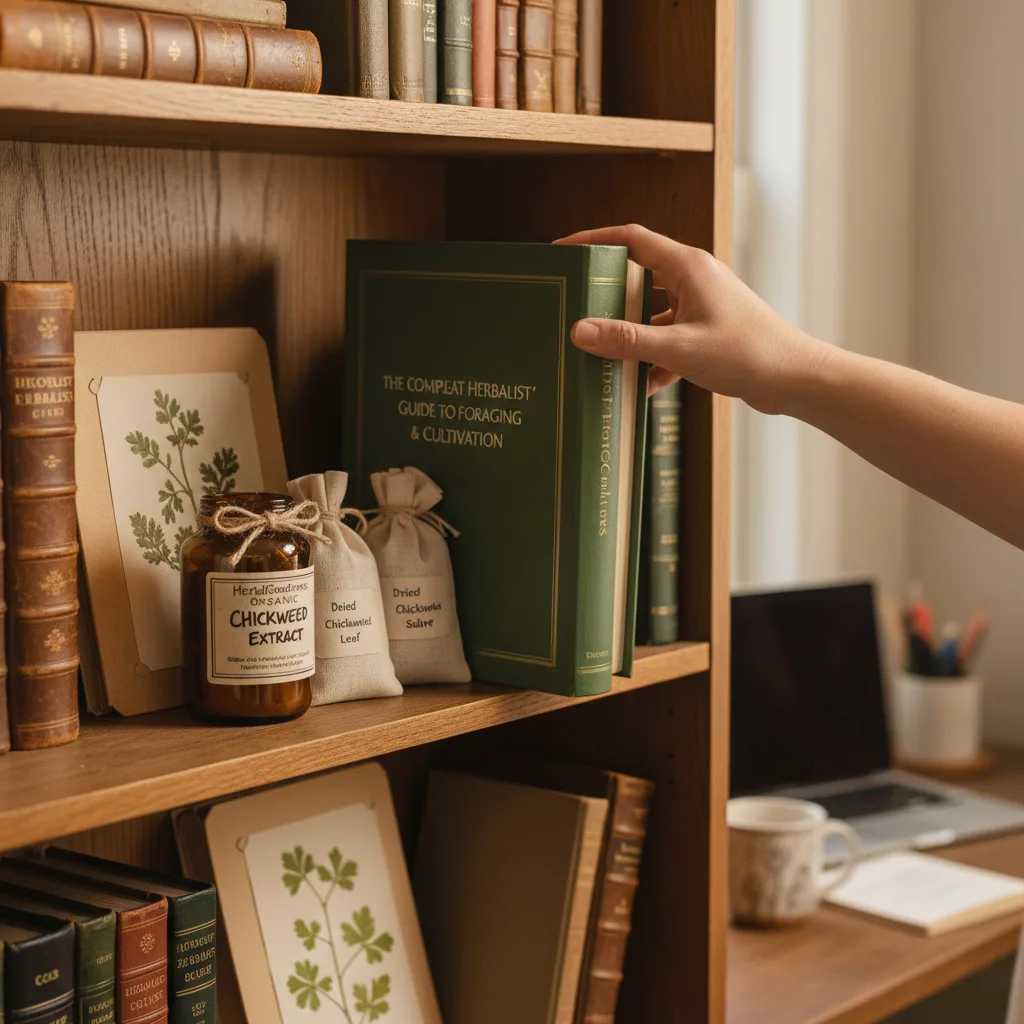 chickweed dried herb apothecary