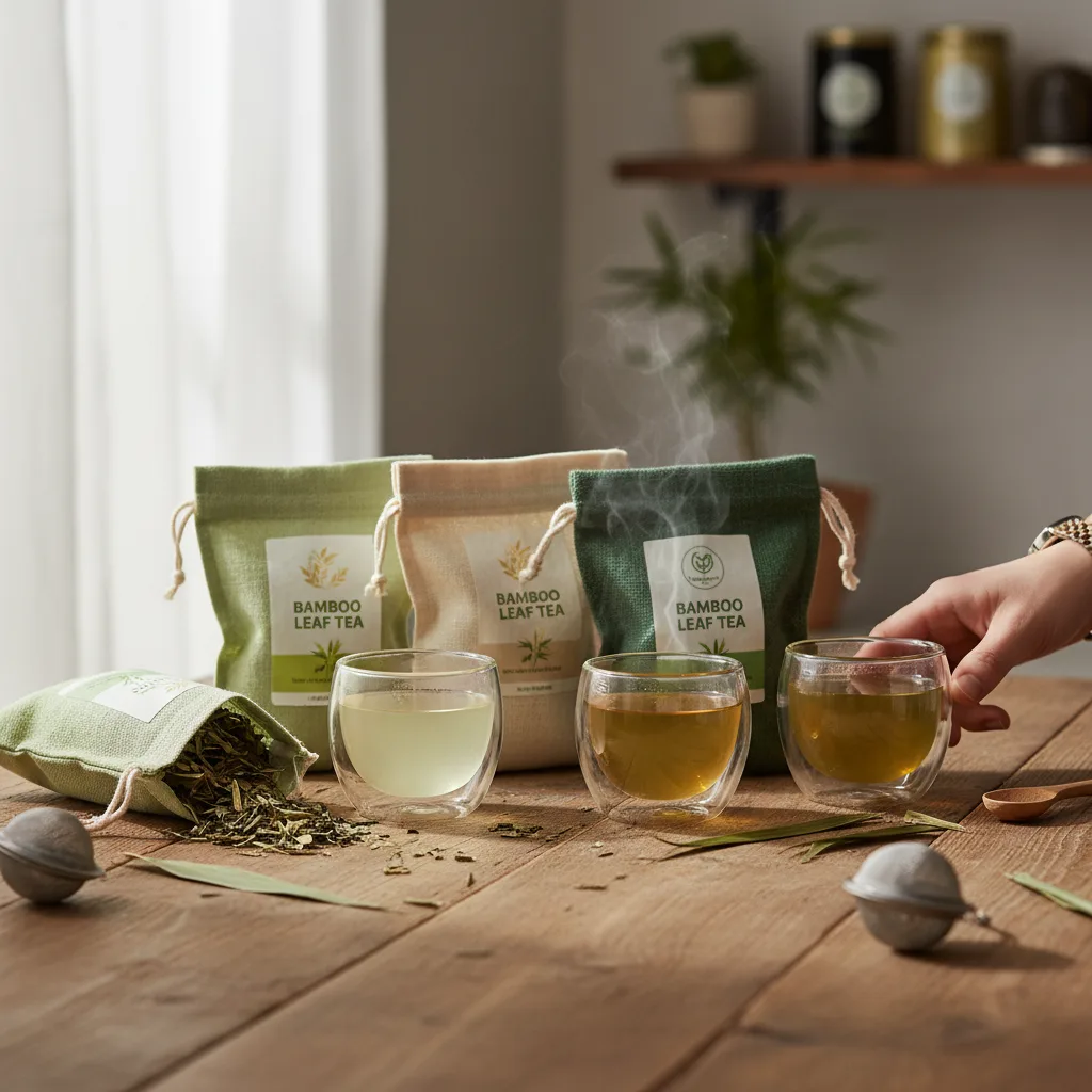 bamboo tea brew test