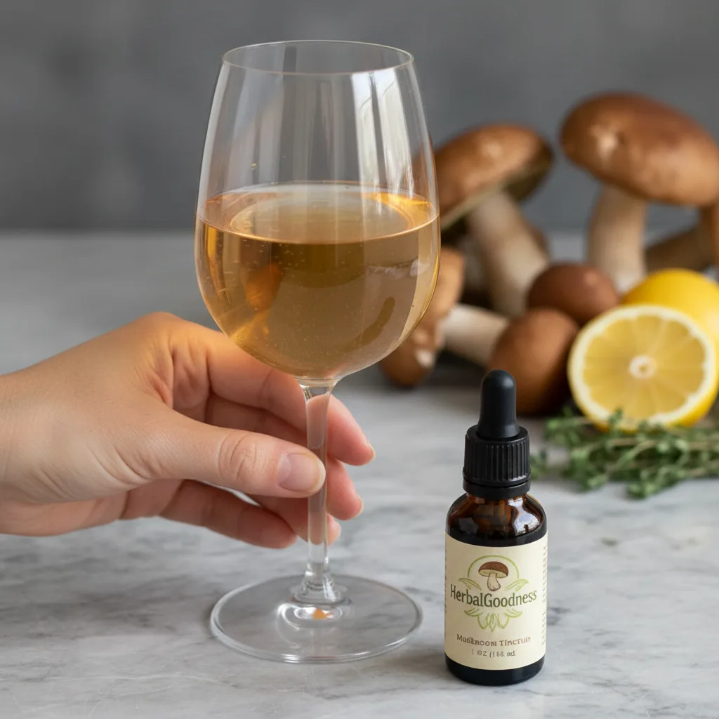 mushroom tincture food pairing