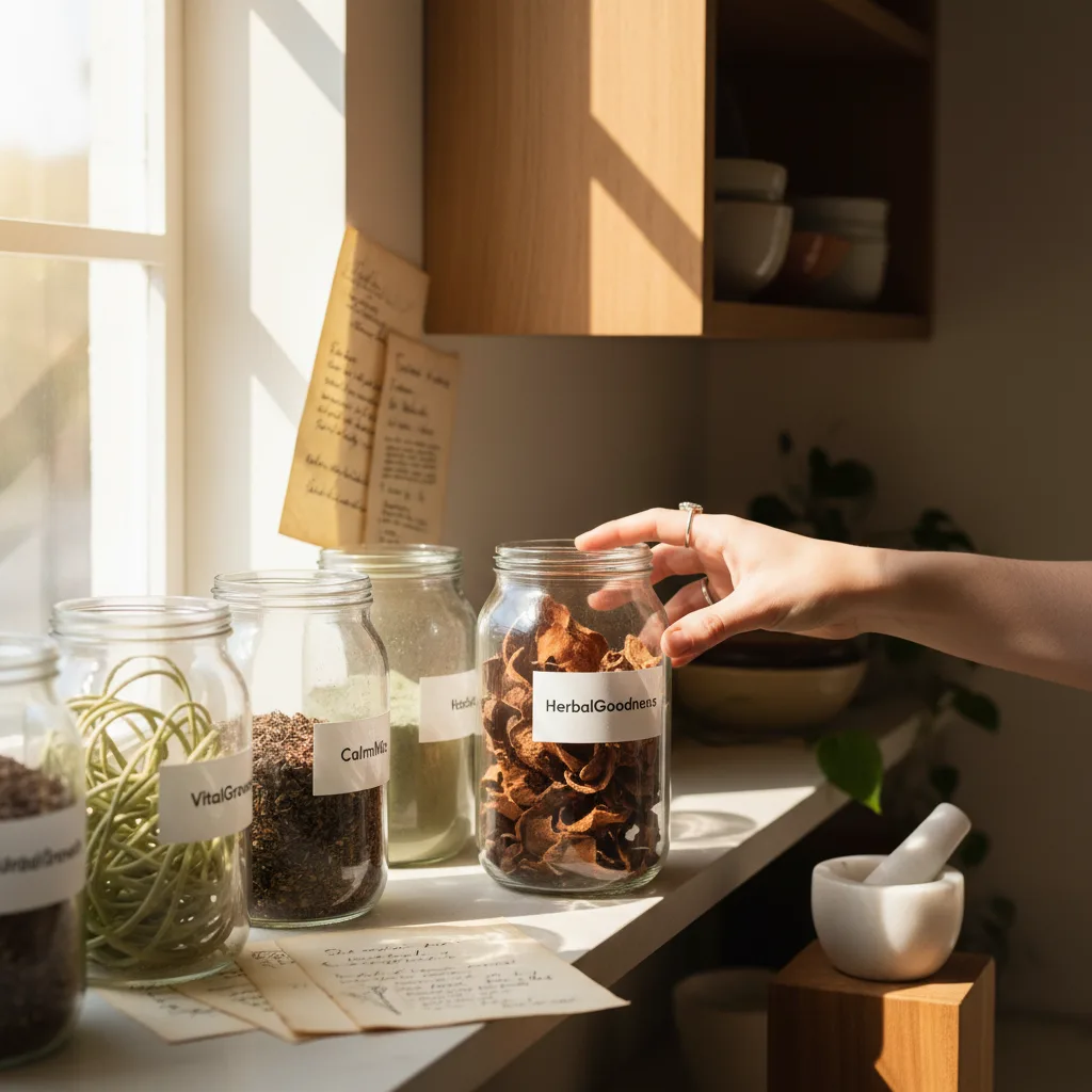 herbal tea blending