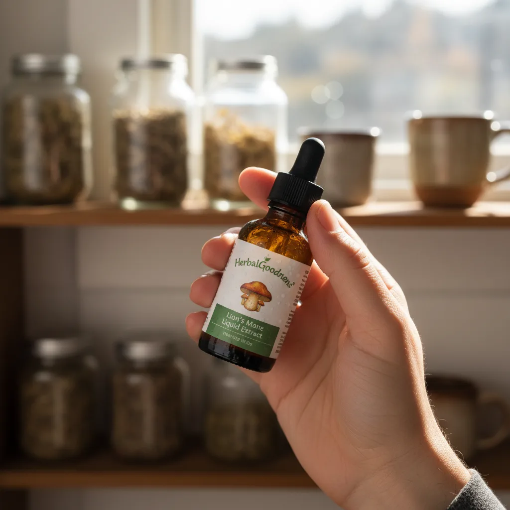 mushroom liquid extract storage tips