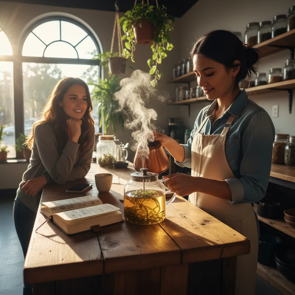 herbal tea tasting notes