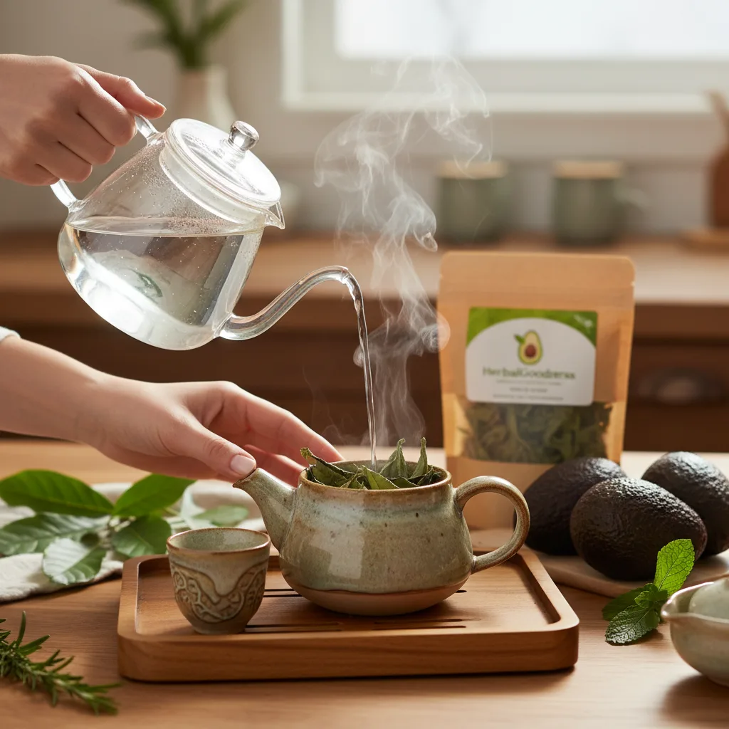 avocado tea ritual journal