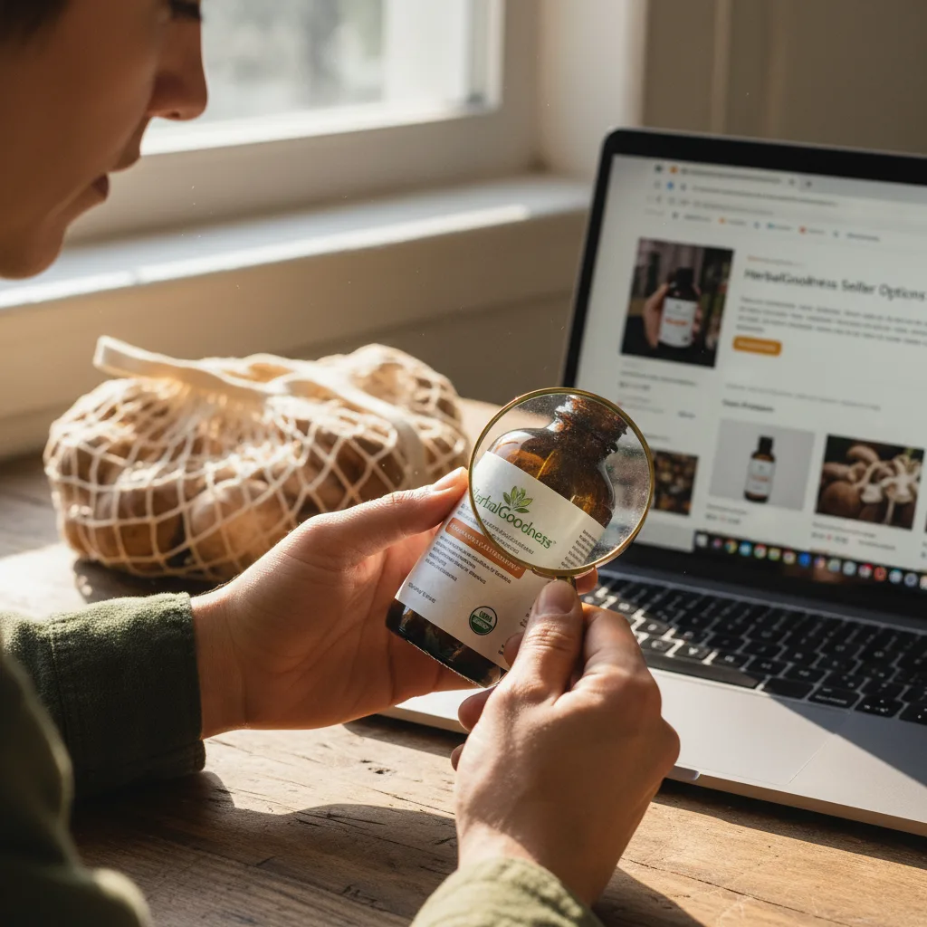 mushroom supplement checklist