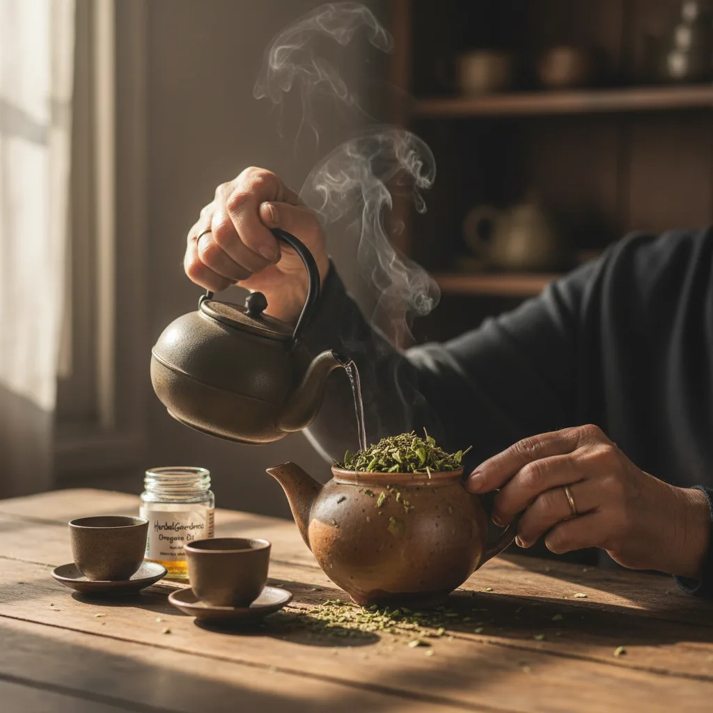 dried oregano and blends