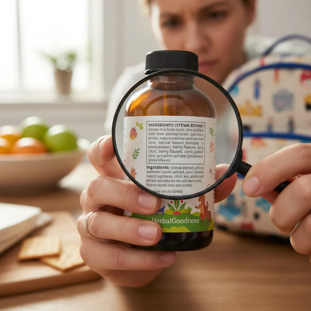 ingredients comparison for children supplements