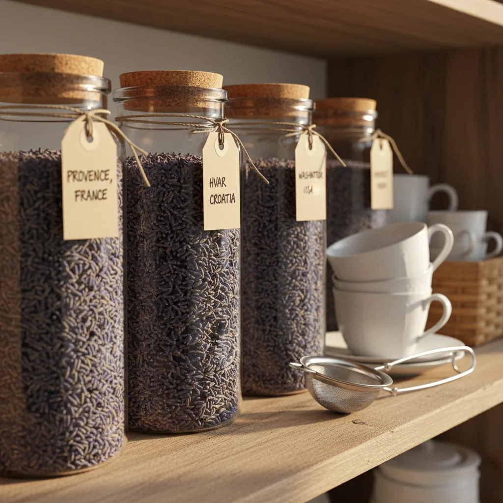 lavender crafts and storage