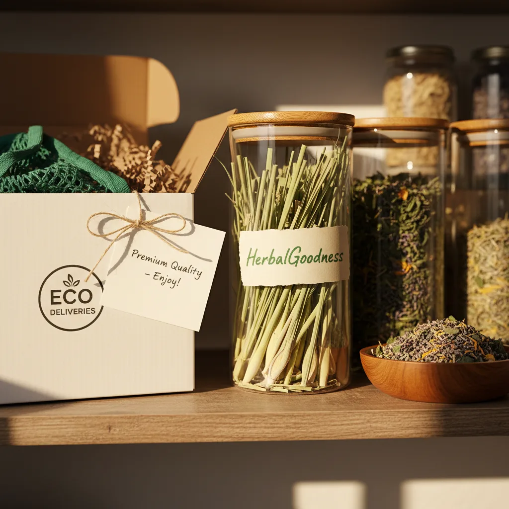 premium dried lemongrass