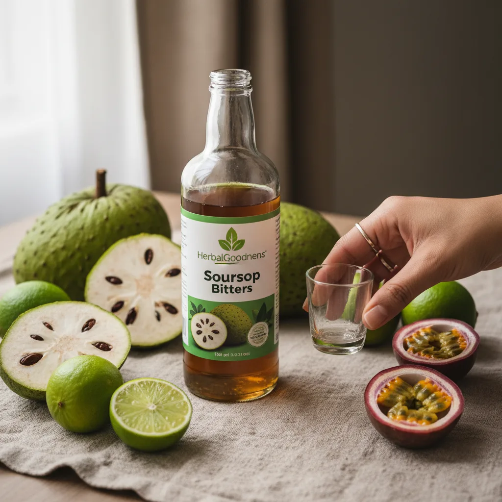soursop-leaf-extract-tasting-setup