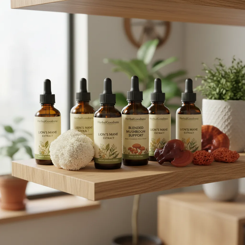 Mushroom blend extract image