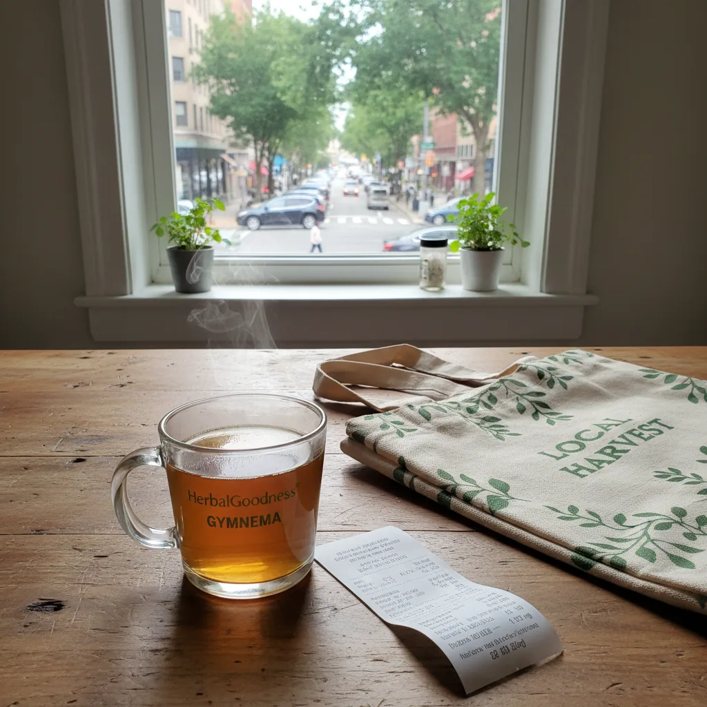 herbal tea leaves