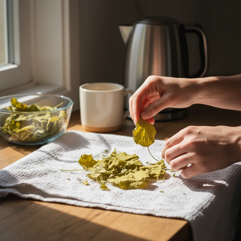 organic mullein tea packaging