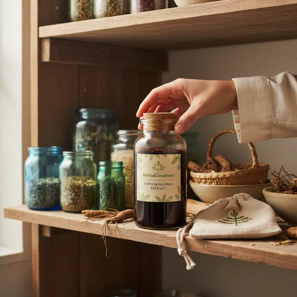 Ashwagandha extract eco friendly packaging