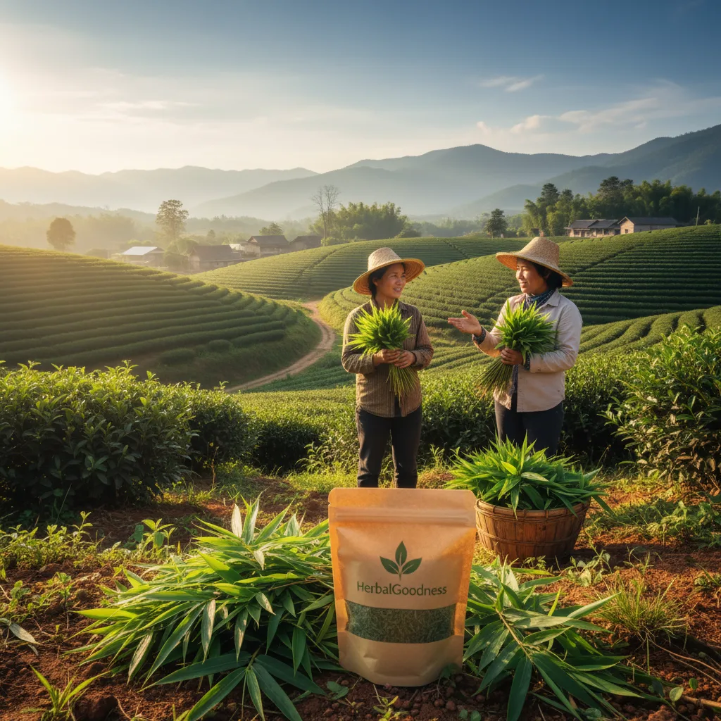 traceable bamboo leaf tea