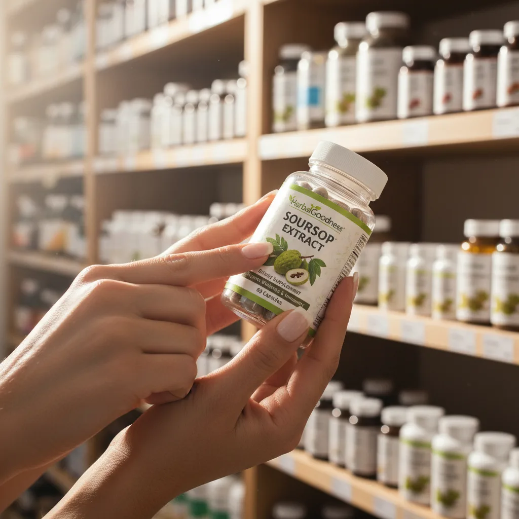 Soursop Capsule Packaging