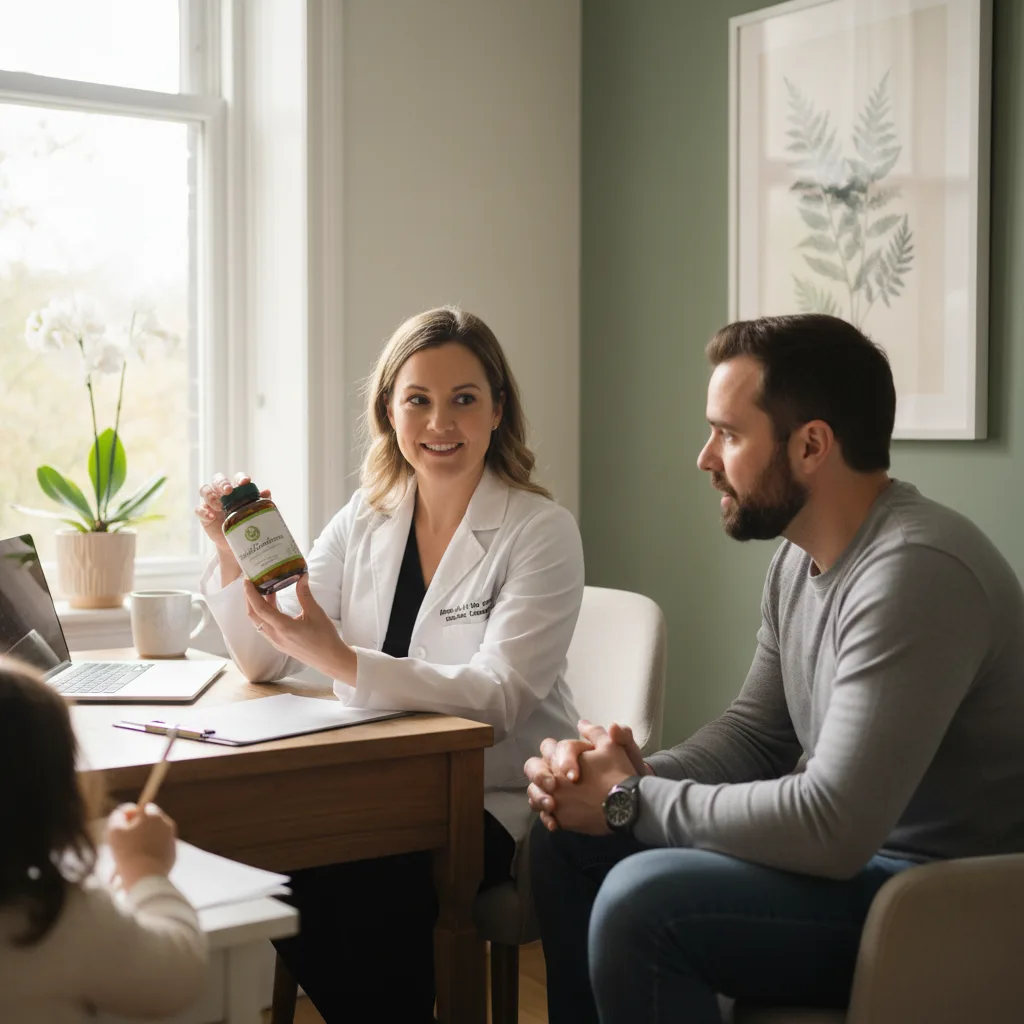 parent pediatrician discussion herbal supplement