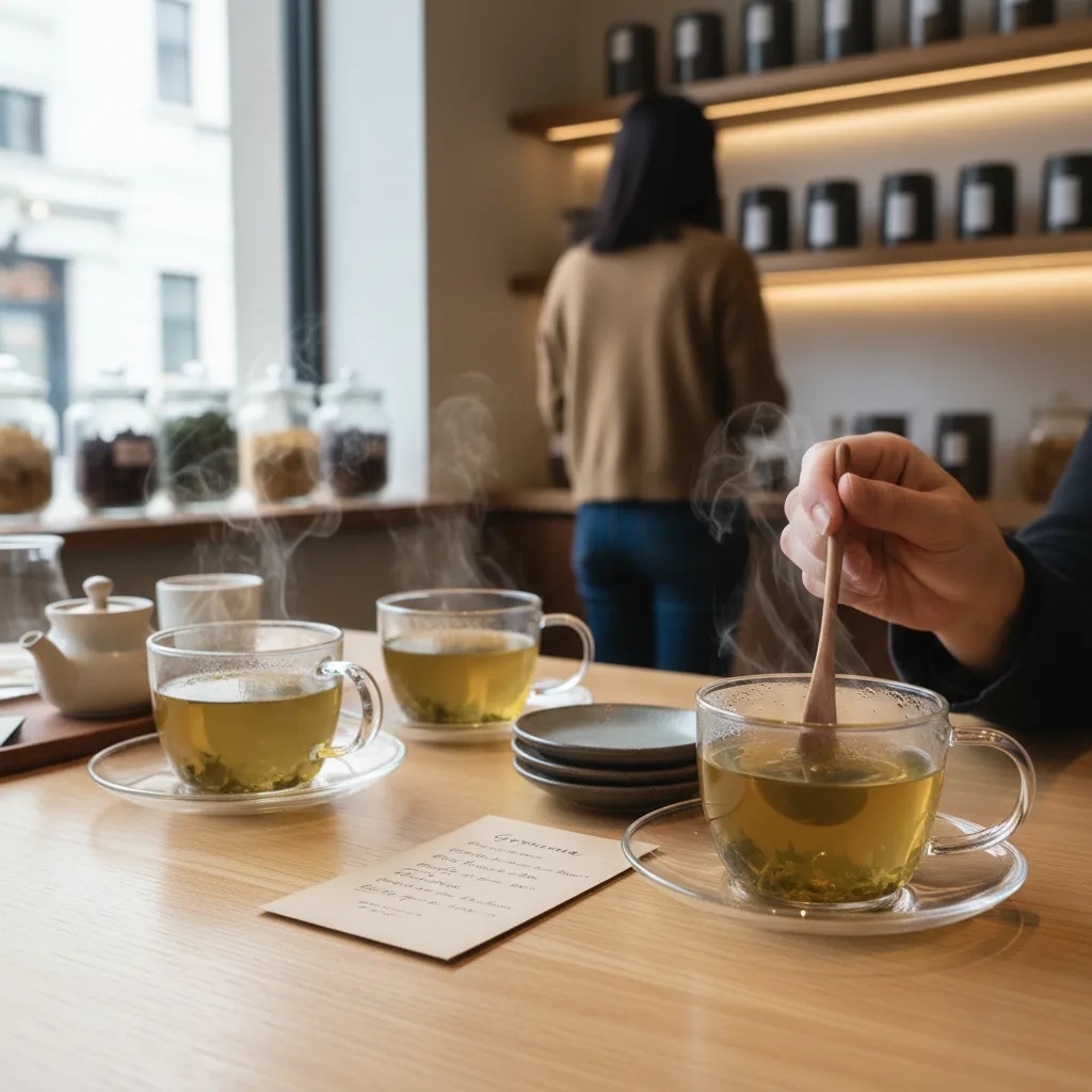 brewing-gymnema-tea-cafe