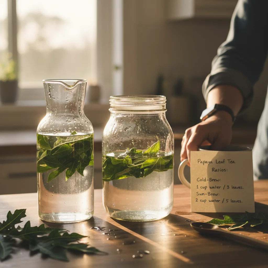 Papaya-leaf-tea-blending-ideas