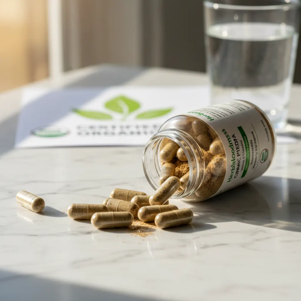 eco-friendly herbal supplement packaging