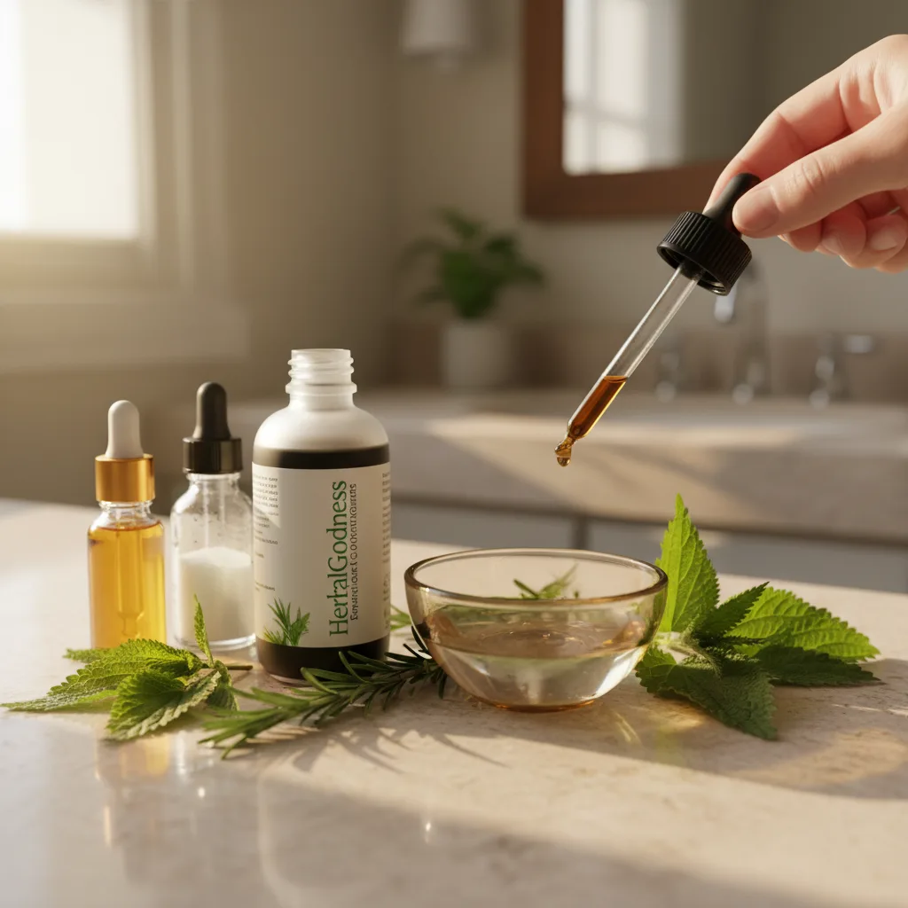 scalp-serum-application