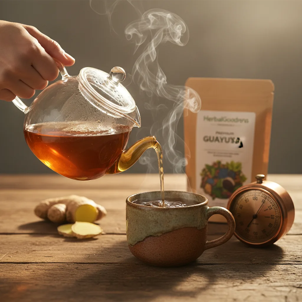 food pairing guayusa morning