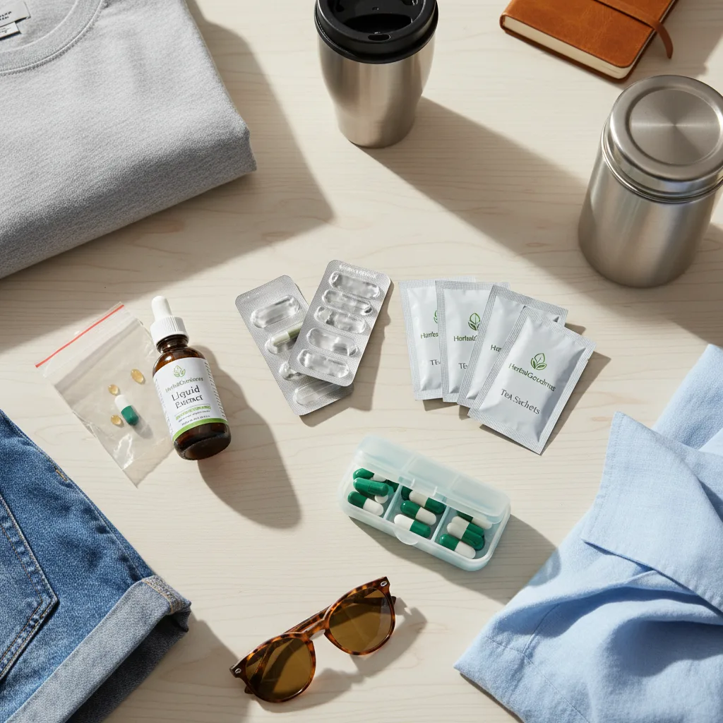 herbal freshness while traveling