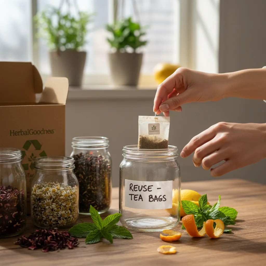 bamboo leaf tea pack ideas