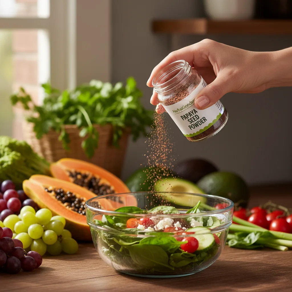Papaya seed powder recipes