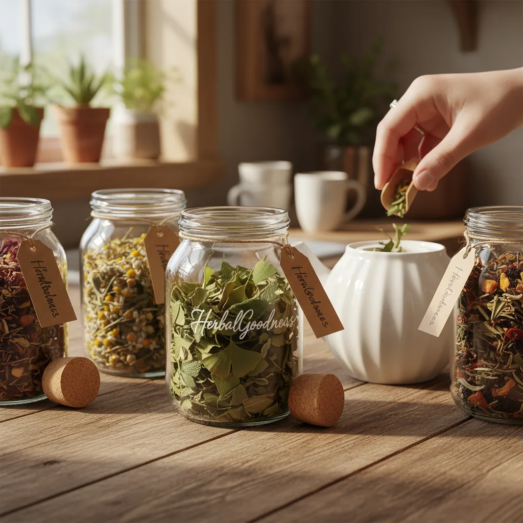 tea blend ingredients for focus