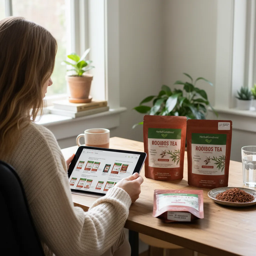 rooibos tea photo visualization
