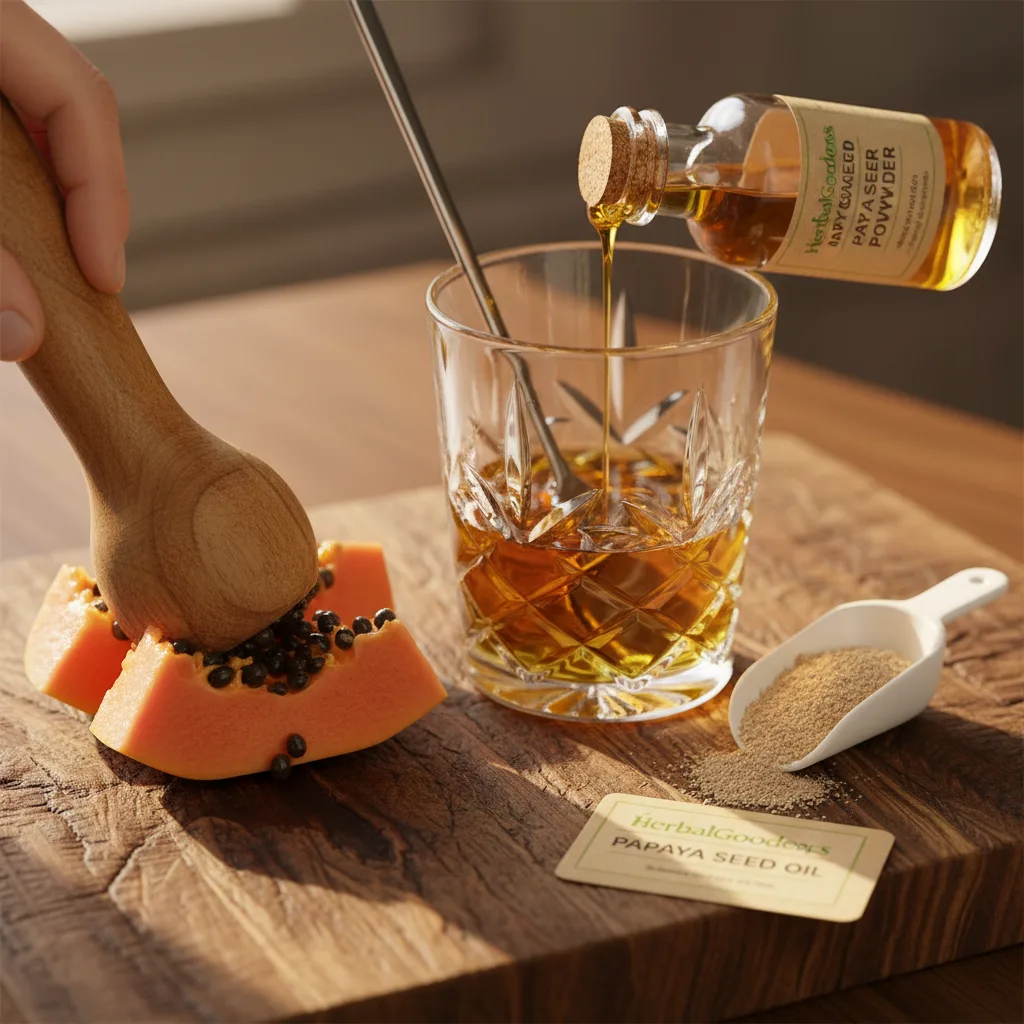 papaya seed mocktails ingredients