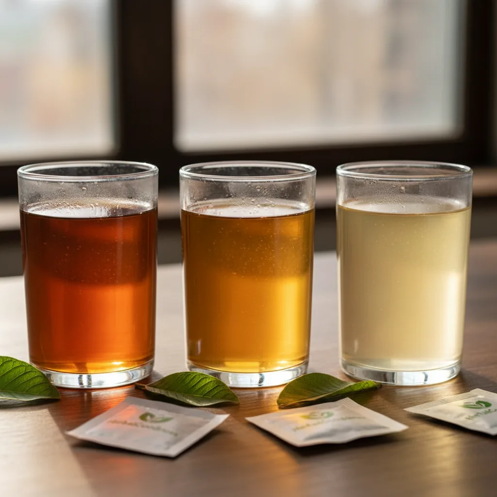guava tea color and comparison