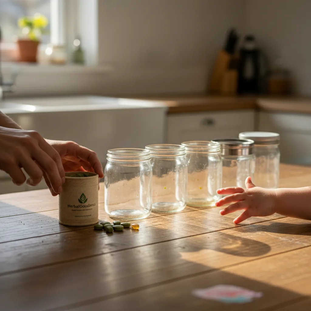 eco-friendly supplement packaging for kids