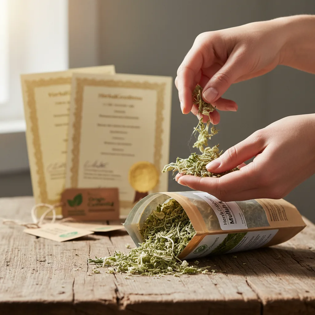 Storing herbal teas