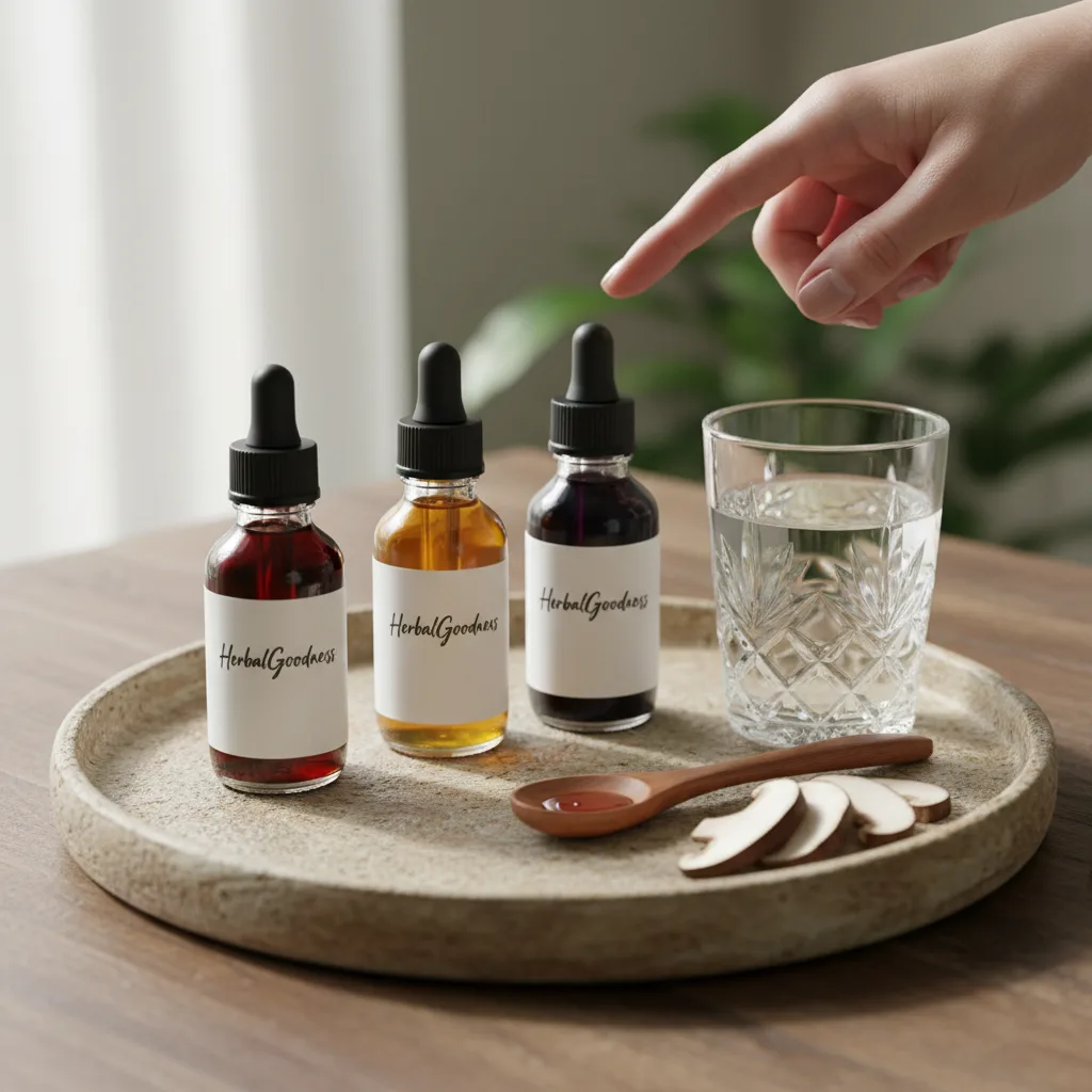 Mushroom Tincture Extraction Comparison