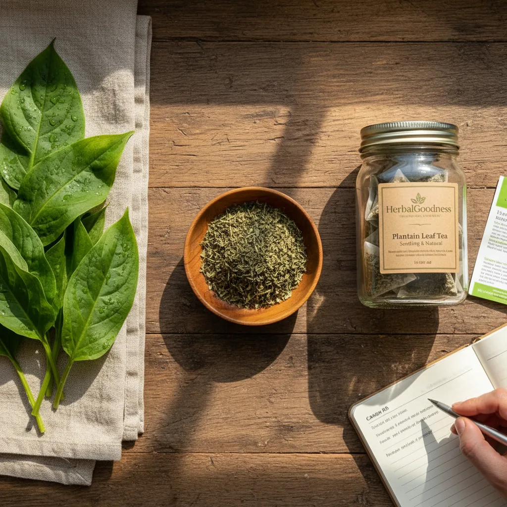 Make Teas, Salads, and Herbal Infusions with Plantain Leaf