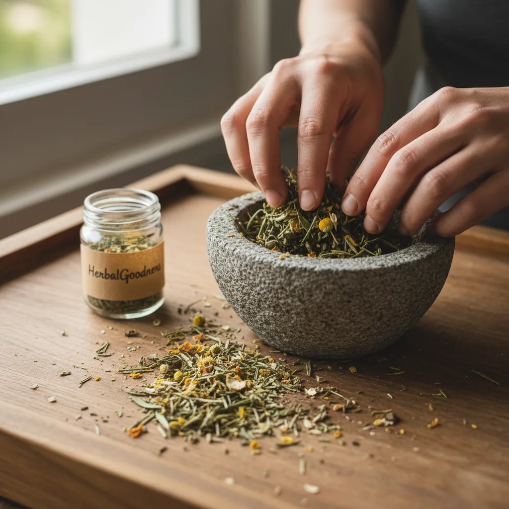 blended herbal teas