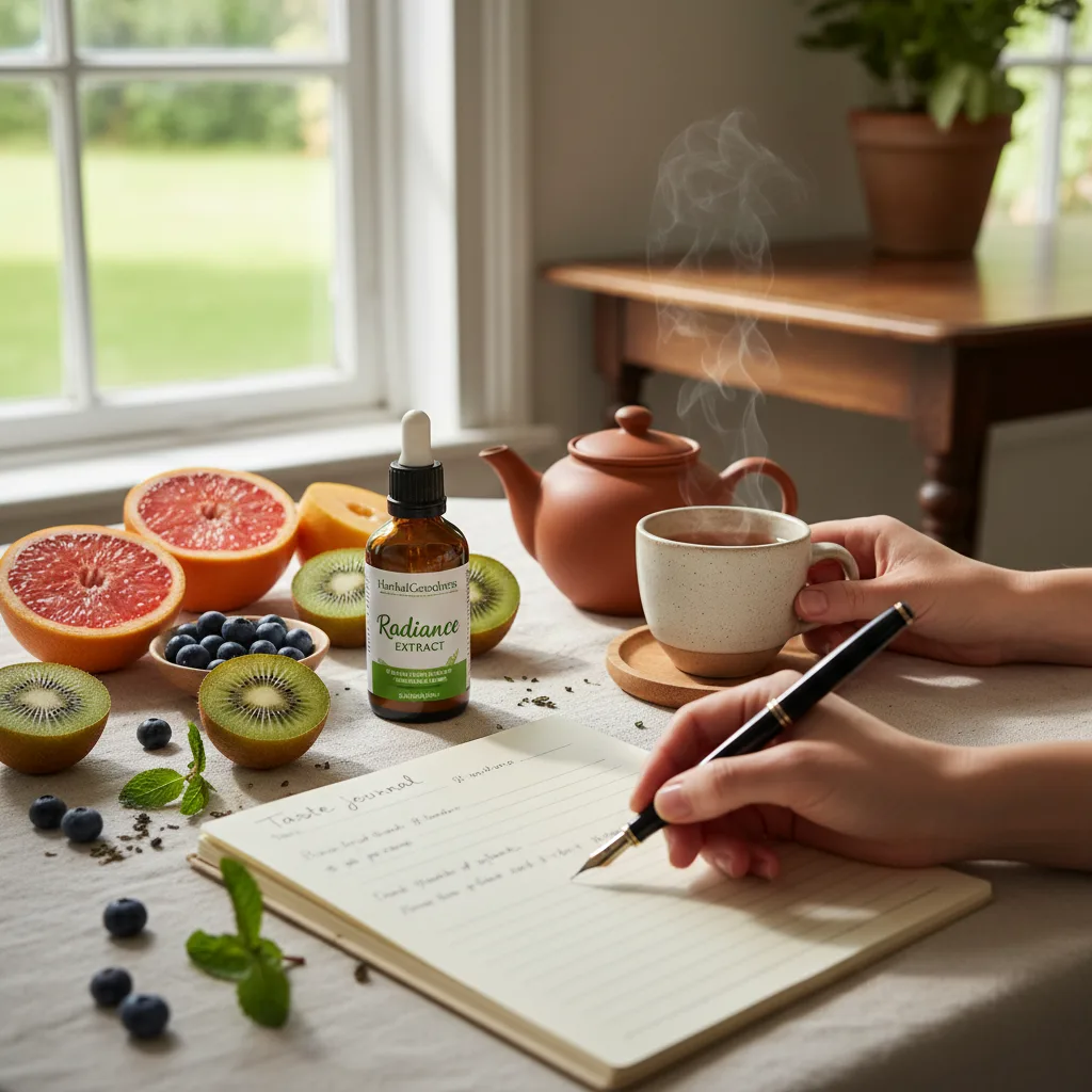 herbal beauty extract taste experience