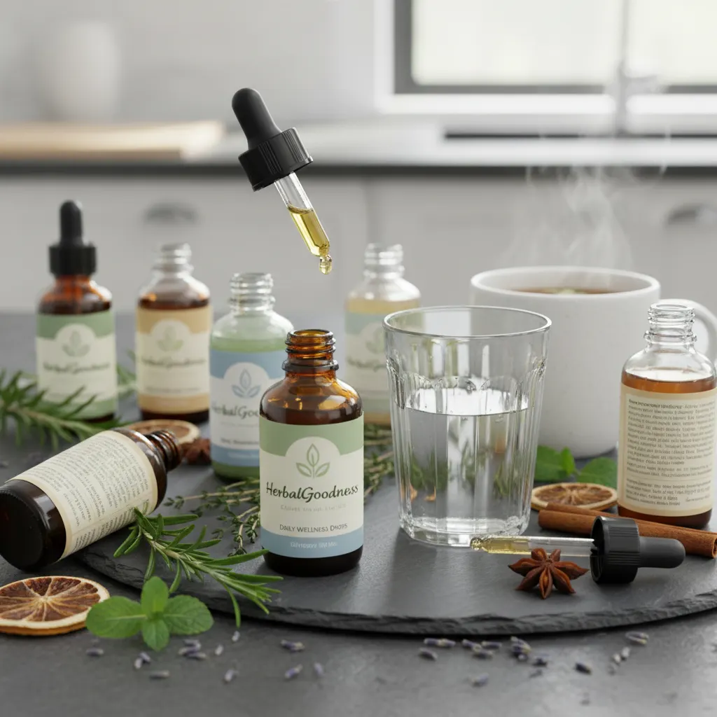 herbal liquid drops