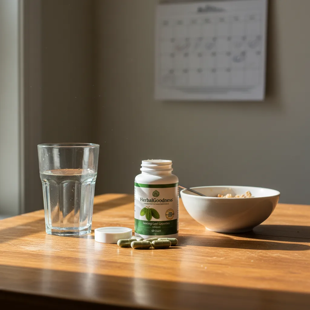herbal supplements in capsules