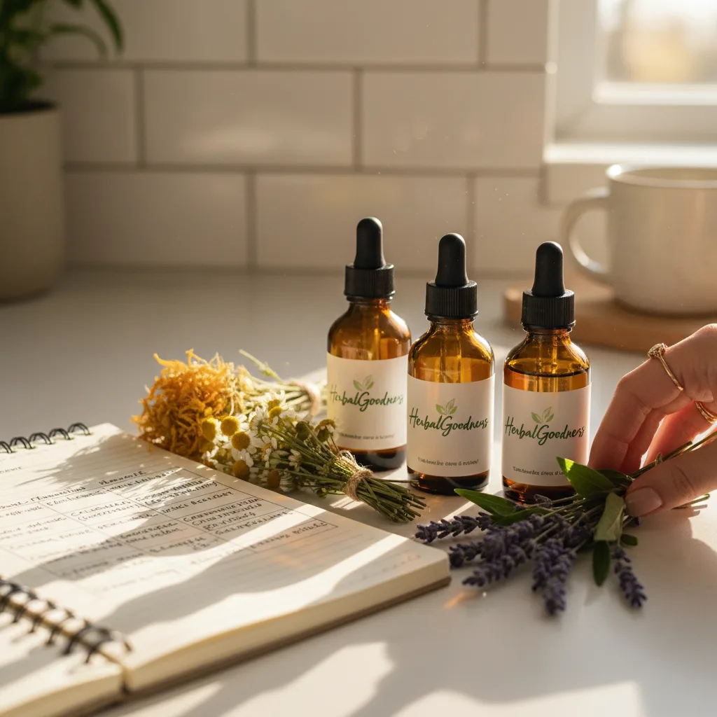 herbal extraction process bottle