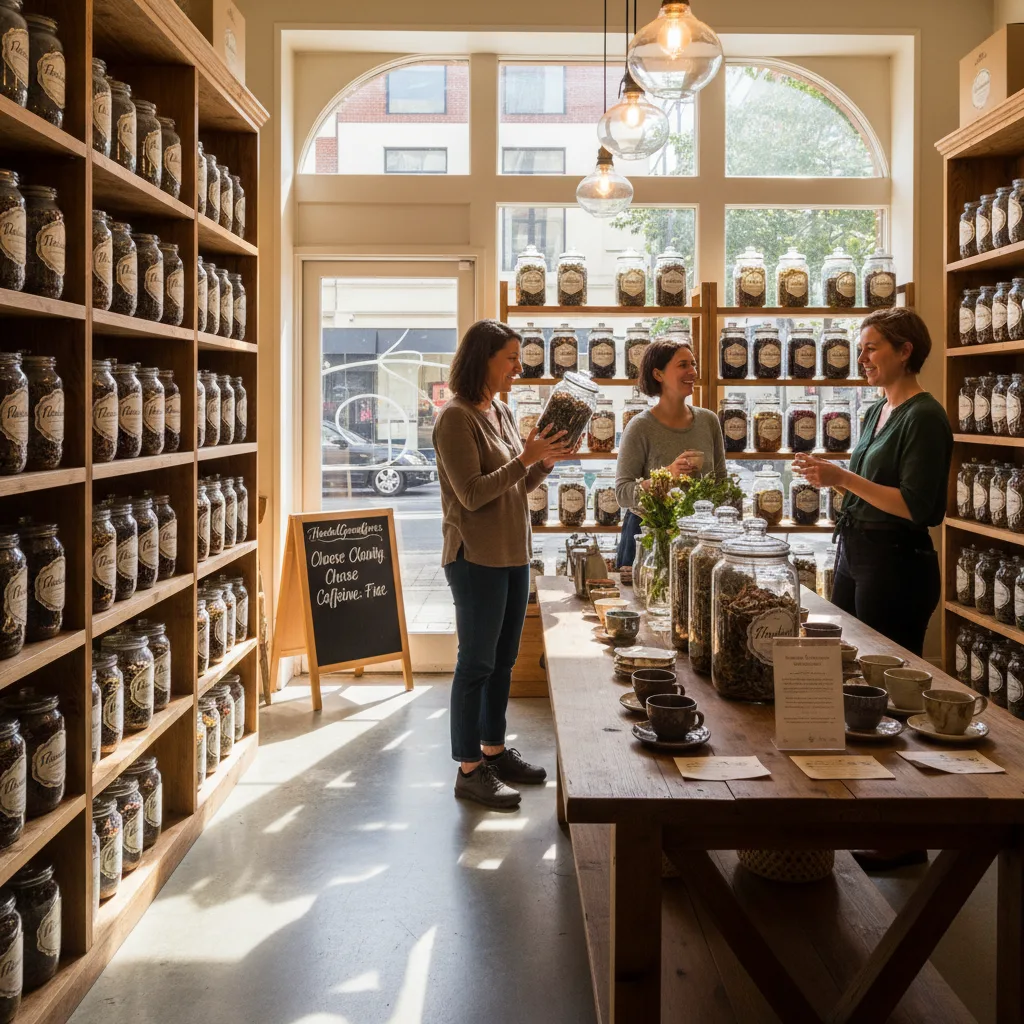 herbal tea shopping