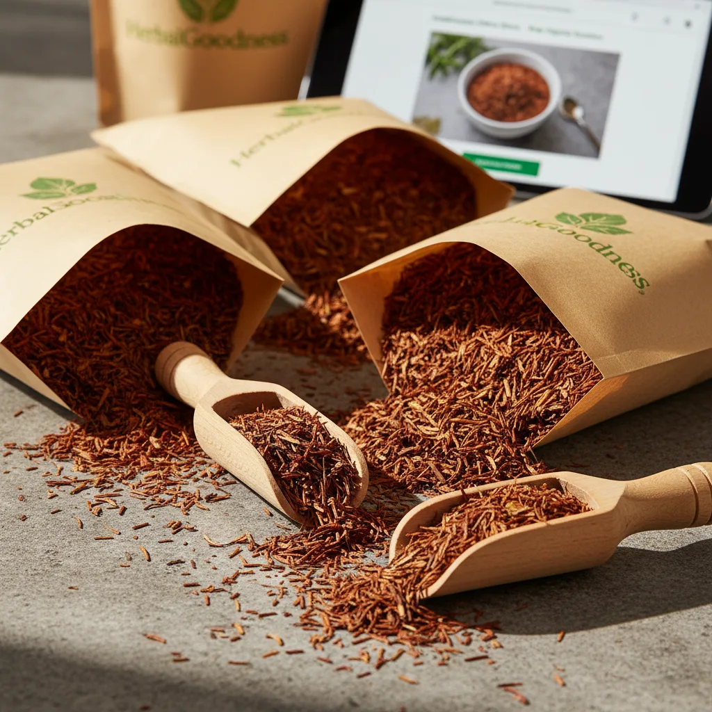 organic rooibos preparation