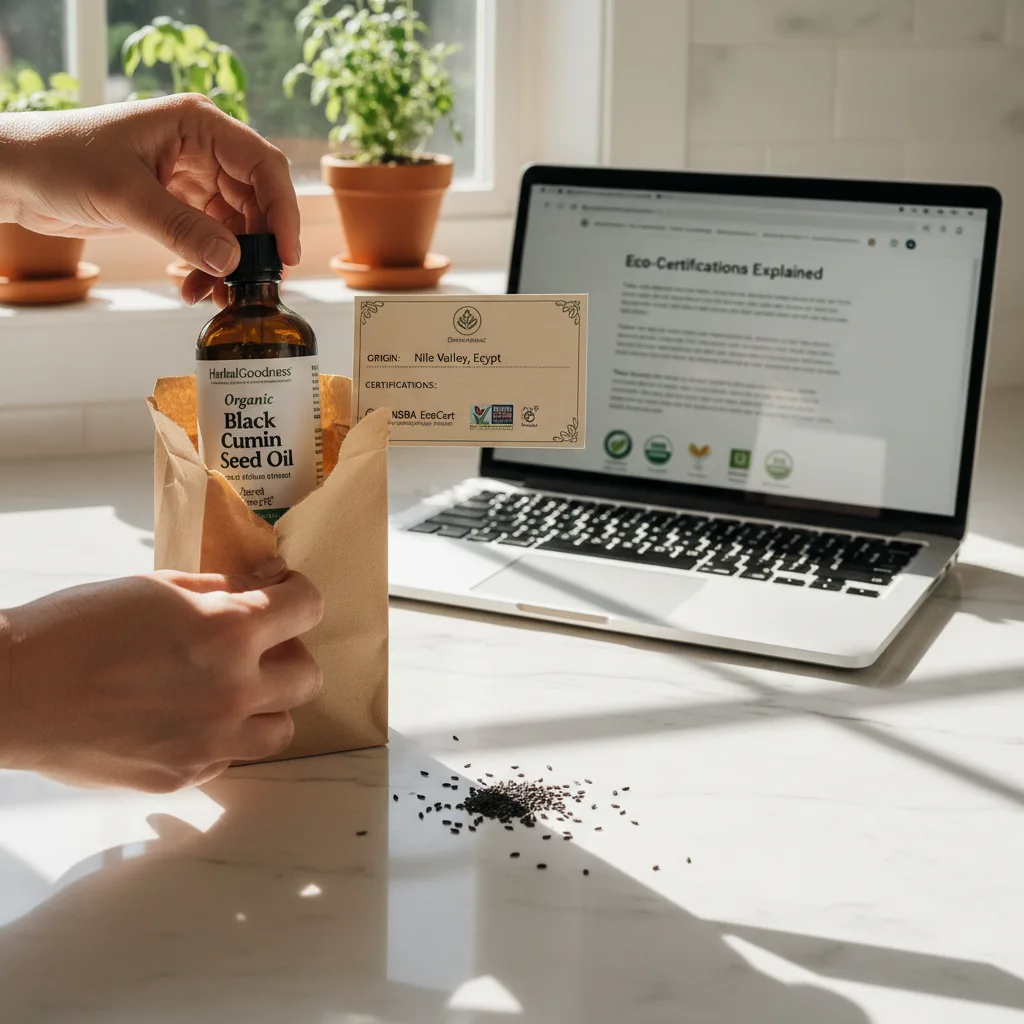 organic certifications on seed oil